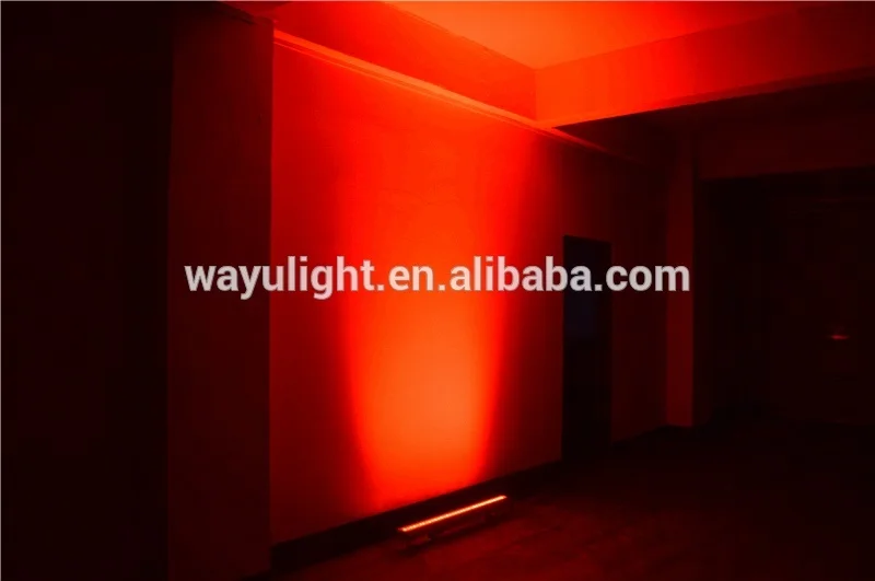 Led Wall Washer Lights 36x3W RGB 3IN1 Led Light Bar Running Horse Funtion Dmx Dj Disco Party Show Effect Stage Projectors