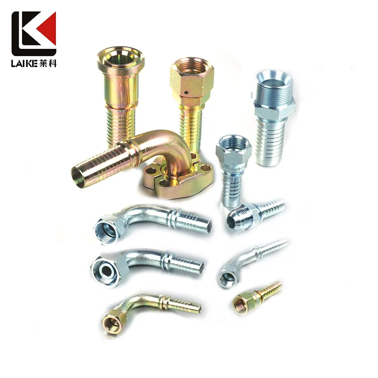 OEM (изготовитель комплектного оборудования) высоко-качественная BSP JIC Метрическая стали углерода гидровлический шланг труба фланец муфты фитинги гидравлических частей