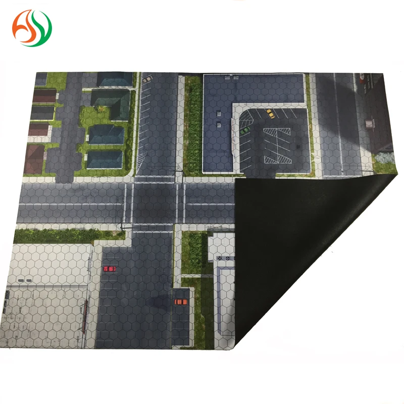 Коврик для настольных игр, прочный складной неопреновый коврик для военных игр, не скользит, 36x36 дюймов, 48x48 дюймов, 48x72 дюймов