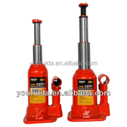 Low Profile Two Stage Welding Hydraulic Bottle Car Jack/Hydraulic Bottle Jack