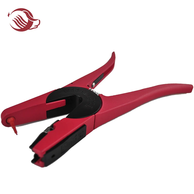 Veterinary Cow cattle sheep pig Plastic single animal tagger applicator plier for sale