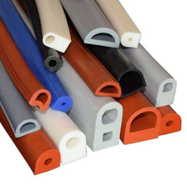 soft red/white/black NBR/EPDM/silicone rubber cord/foam seal strip for window/fridge/door