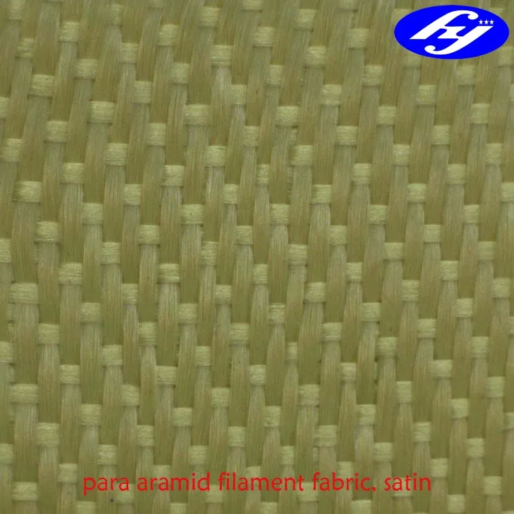 para aramid filament fiber woven Kevlar fabric clothing