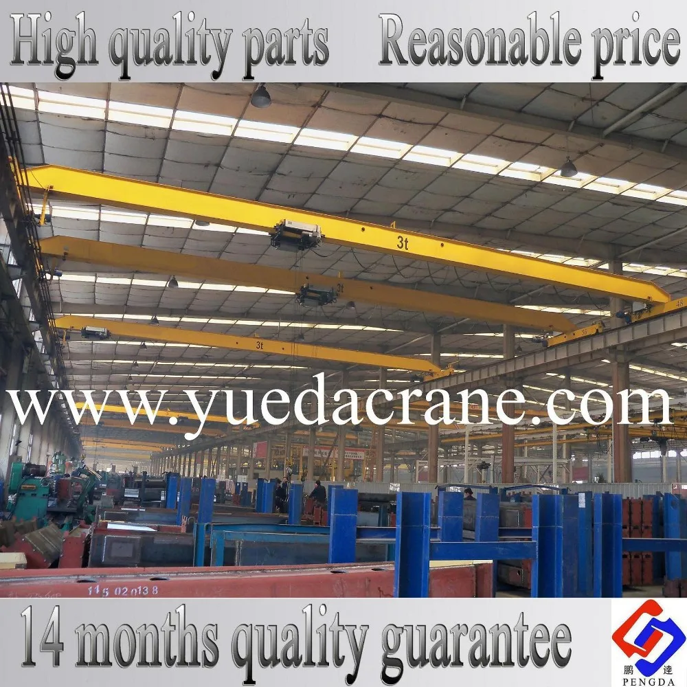 HD model low headroom crane single girder europe standard overhead crane