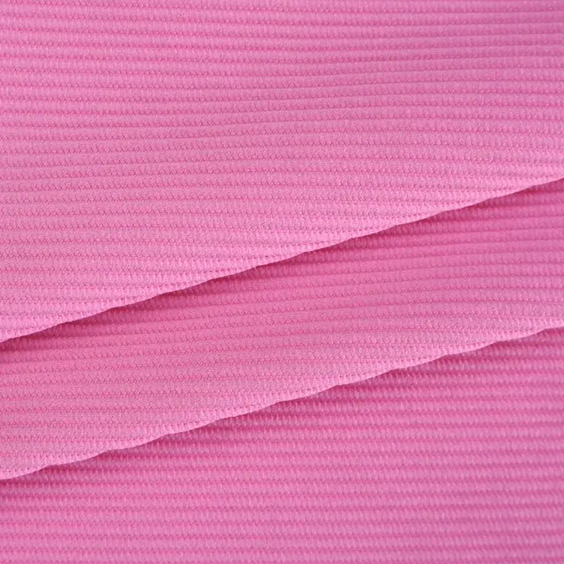 
New product 250gsm elastic nylon spandex rib swimwear knitted fabric 