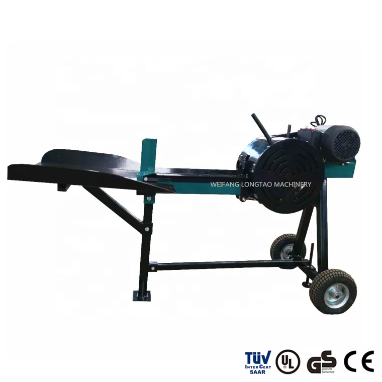 Factory directly electric fast speed 8 ton wood log splitter with ce