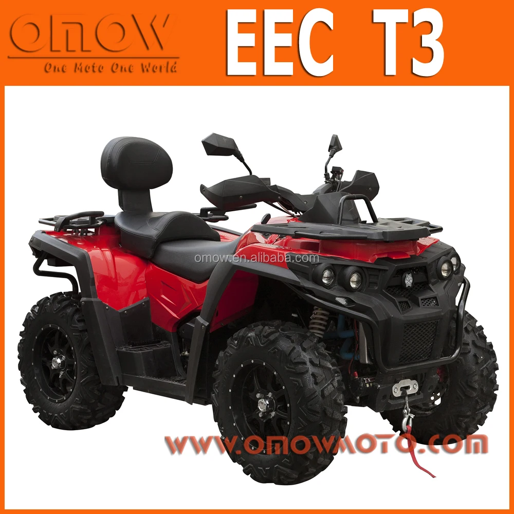 T3B ECE COC 500cc 650cc 800cc 1000cc 4 Wheel Quad Bike