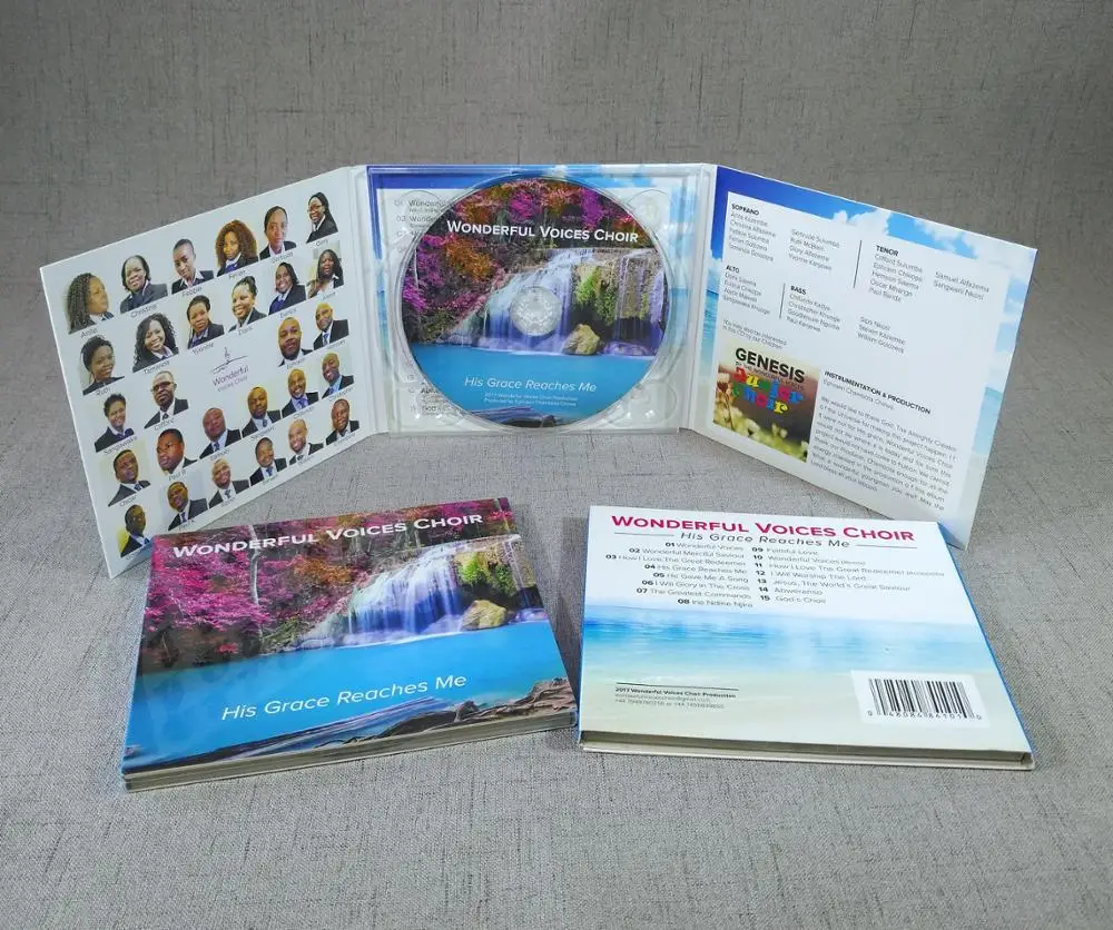 CD Disc Pocket CD Sleeve CD Music Disk Replication & Printing