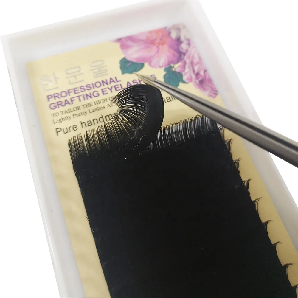 Natural False Eyelashes Cashmere Ellipse Flat Lash Own Brand Eyelash Extension Wholesale Price Eyelashes Extensions