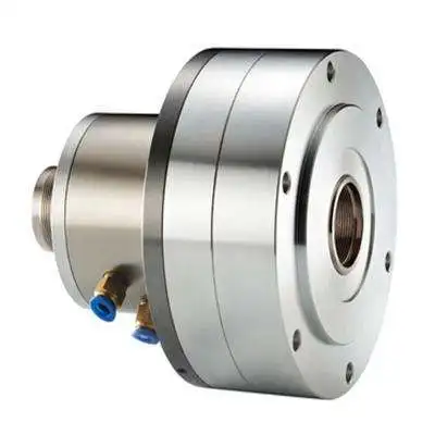 Double rod piston through hole rotating air cylinder