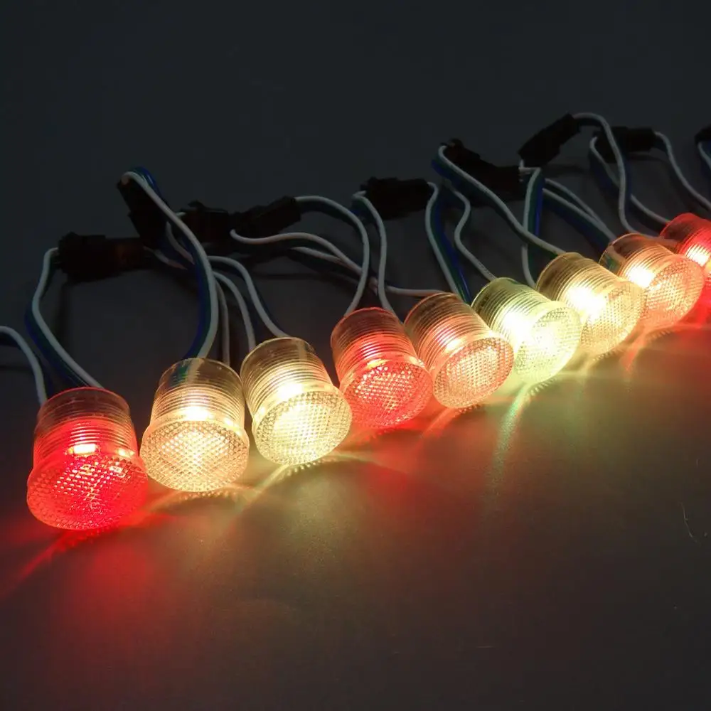 WS2811 UCS1903 IP65 умный 20 мм SMD5050 RGB светодиодный пиксельный точечный светильник