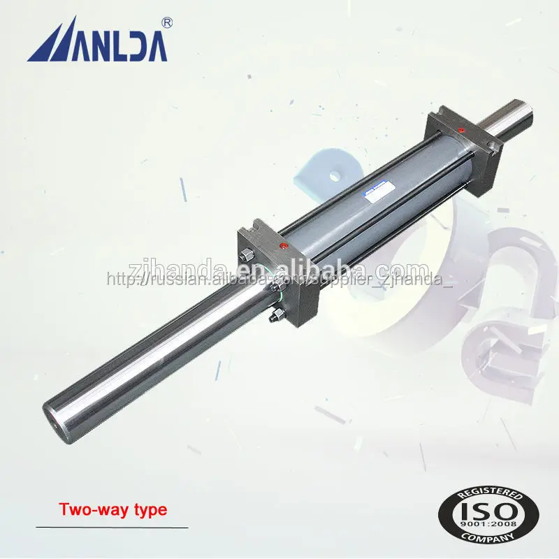 2014 популярных продуктов гидравлические двустороннюю цилиндра со стандартом исо