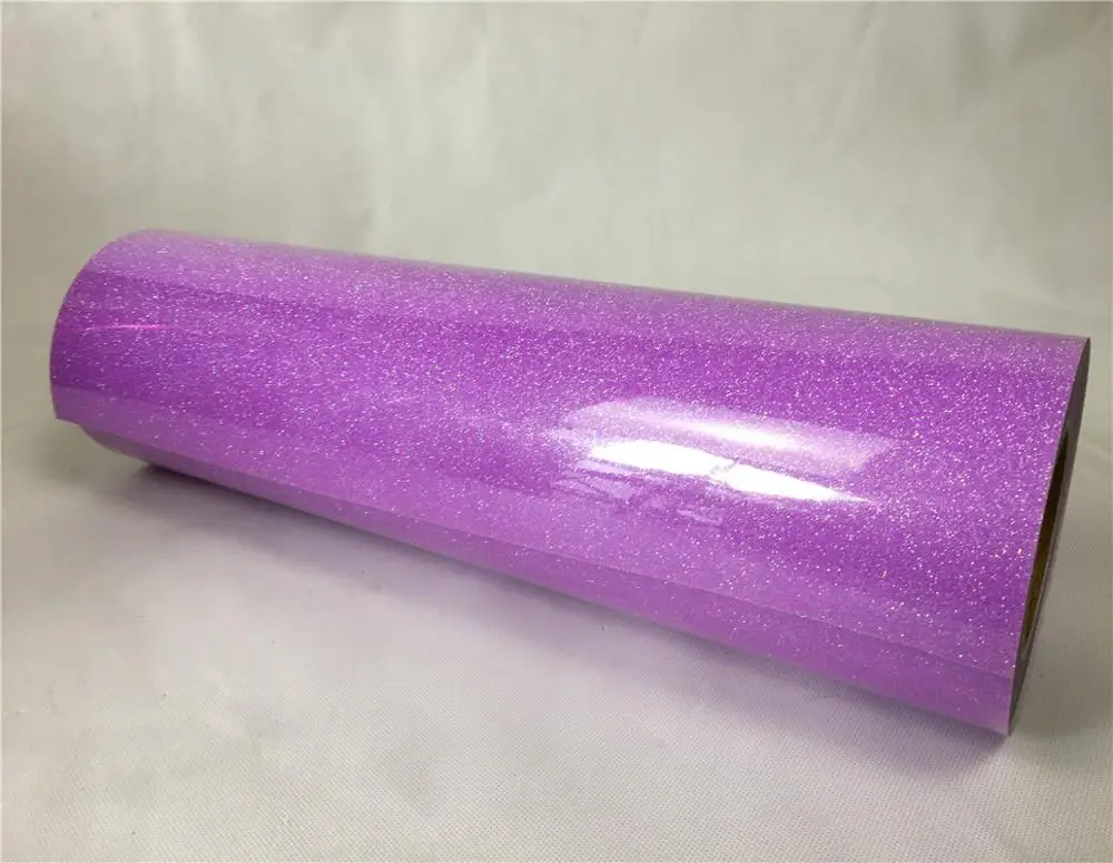 50cm*25m Korea Quality Glitter Heat Transfer press Vinyl rolls Neon Hydrographic Film