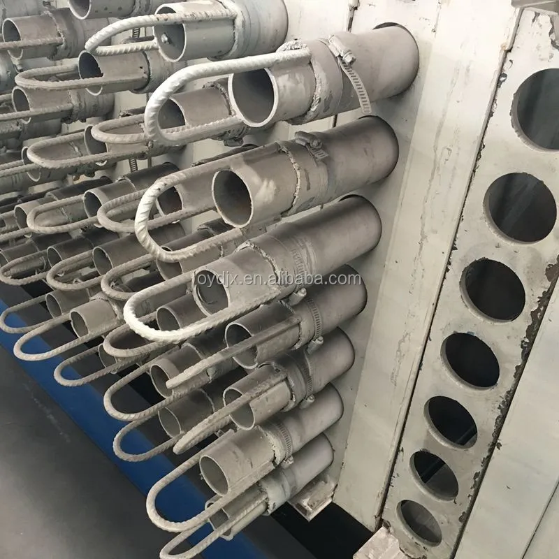 
precast hollow core slab production machine 