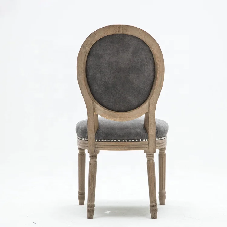 Wooden Ghost Restaurant Table Modern Antique Design Lui Xv Loui Xvi Cafe Dining Chair