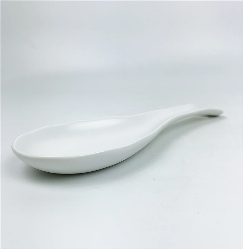 Hot sale Ceramic Porcelain Terracotta stoneware color glazed Spoon Rest