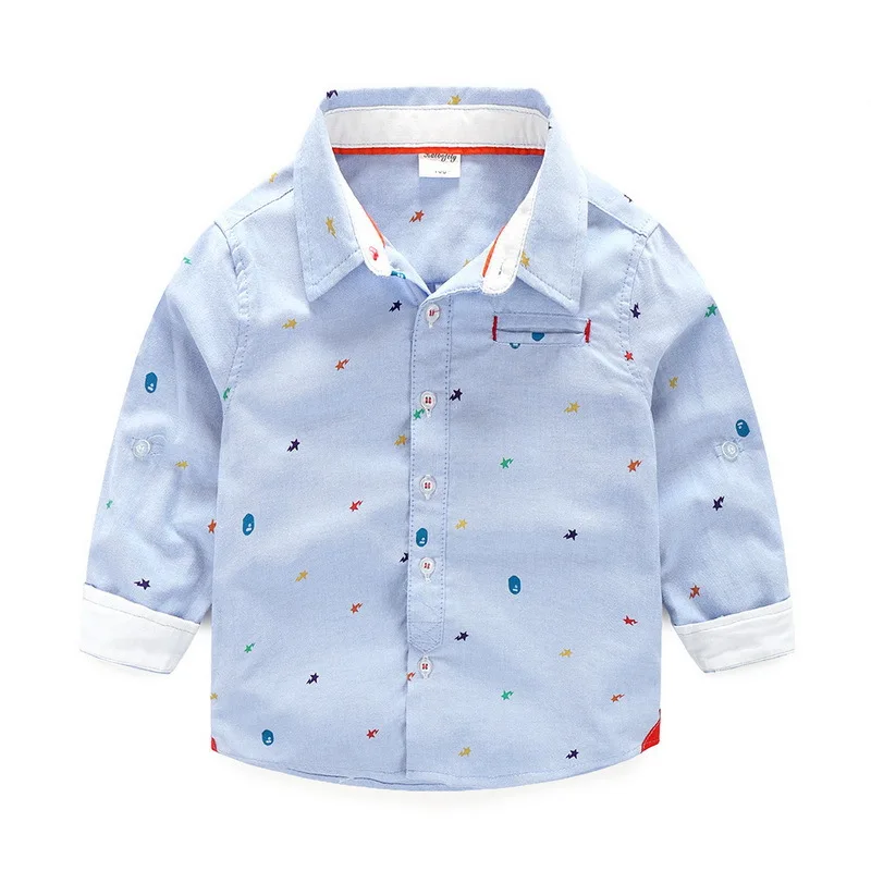 Kids Clothing Wholesale European Style New Model Kid Shirts For Boys