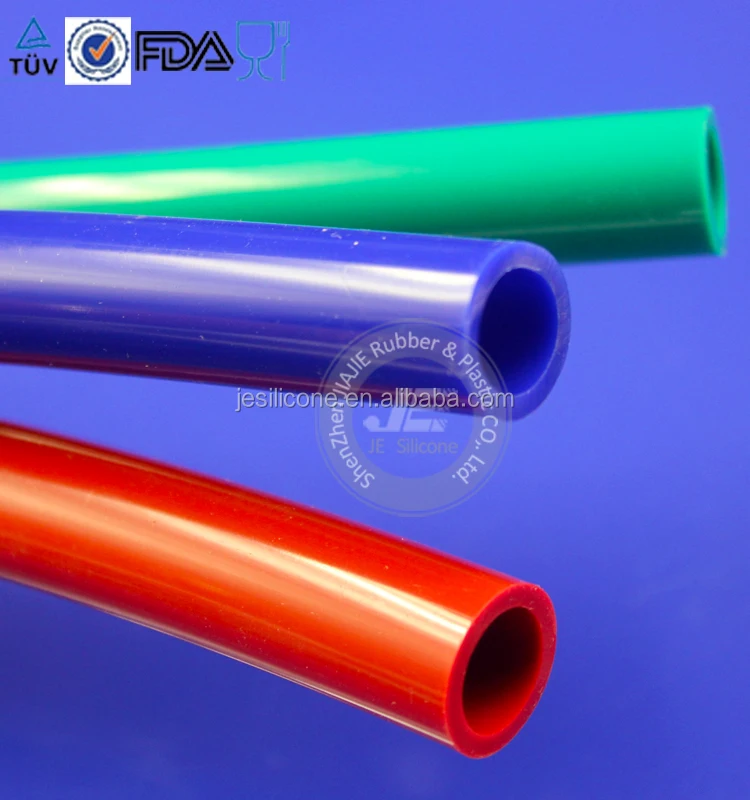 Heat resistance blue high pressure resistance silicone rubber hose for industry use