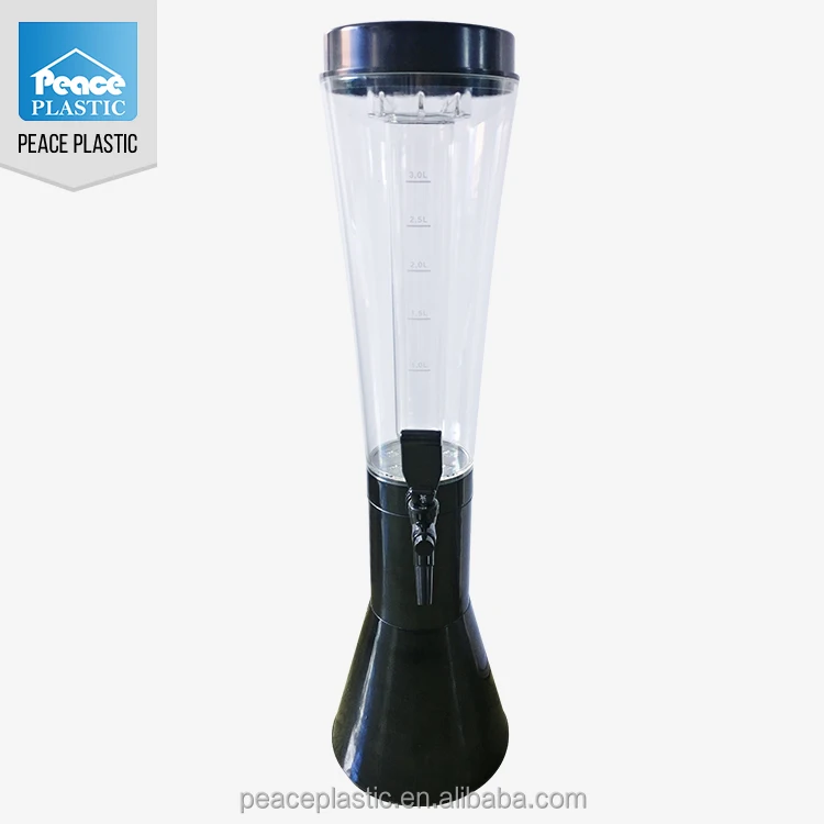 
Hot Sale Customized Widely Used tabletop beer dispenser New Products Beer Tower for sales plastic beer tower 