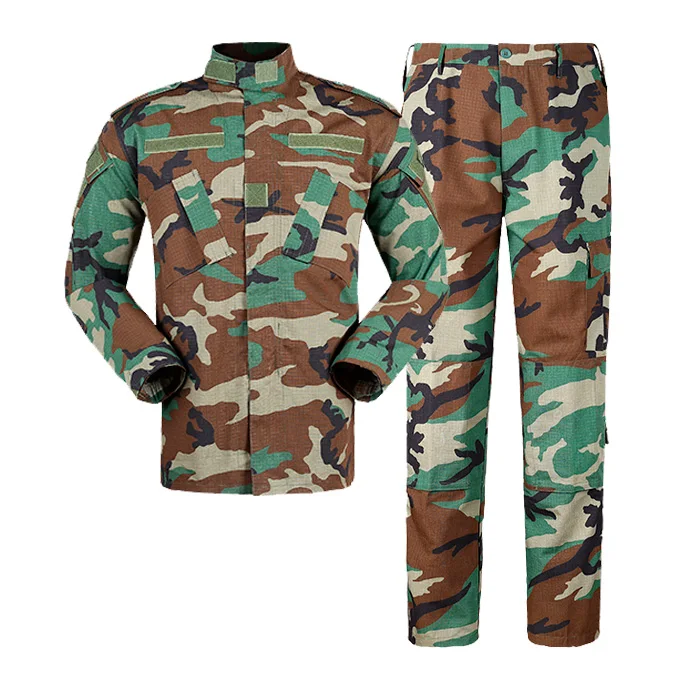Army Security Military Woodland Guard Ripstop Khaki Multicam Military For Military Combat Uniform