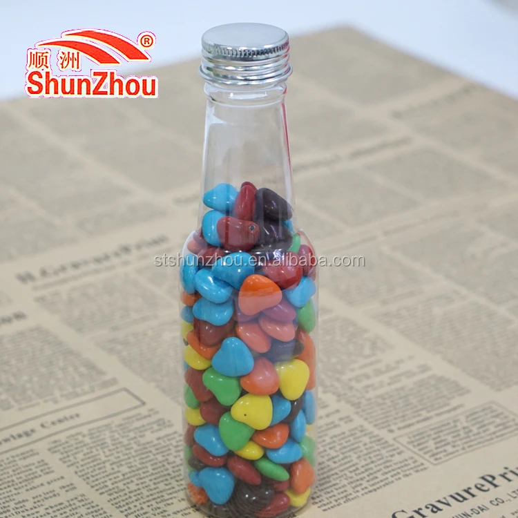 
145g beer shape bottle heart shape colorful coated sweet crispy chocolate beans 