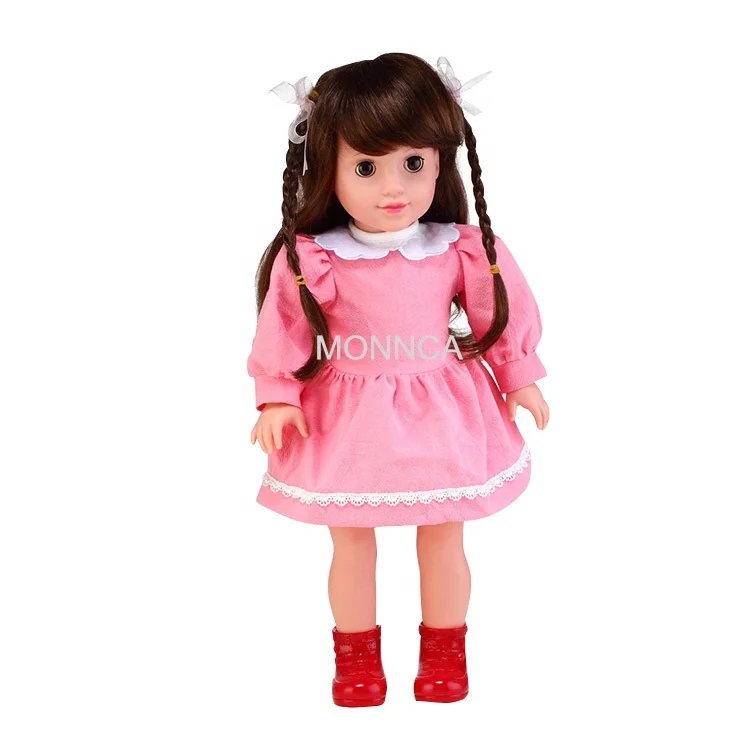 18 Inch Fashion American Student Girl Silicone Doll Toy New Arrival Various Designs Girls Doll Venyl Doll