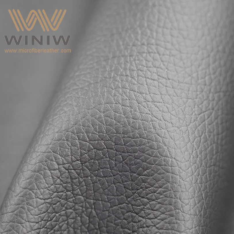 Eco Black Car Interior Decos Material Automotive Micro Fiber PU Leather 1.2mm 1.6mm