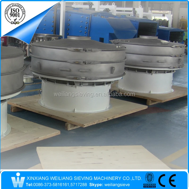 Telsonic Artech ultrasonic circular vibrating screen separator machine