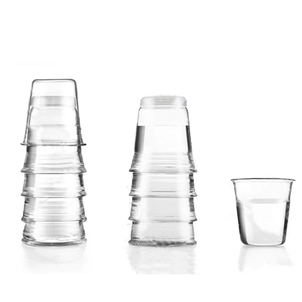 hand made fancy clear glass bottle 1000ml / glass carafe /glass jugs