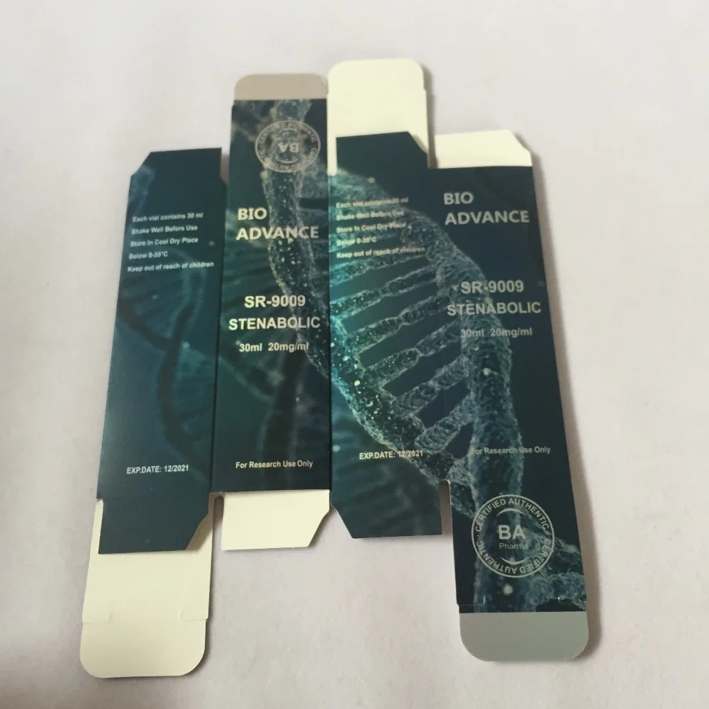 Пользовательские печати 10 мл 20 мл 30 мл матовый флакон этикетки и коробки с голограммой для Стероидных