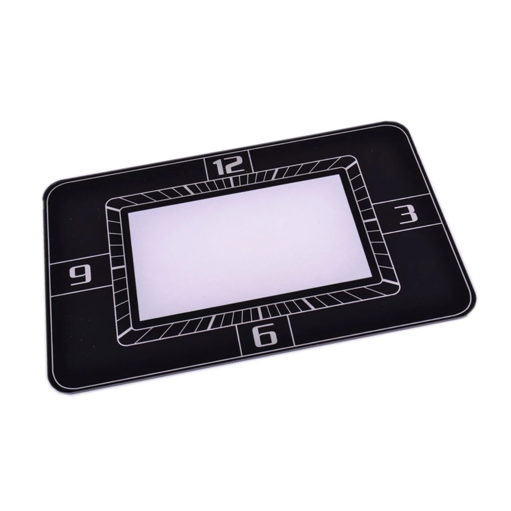 Custom front touch screen control panel sticker