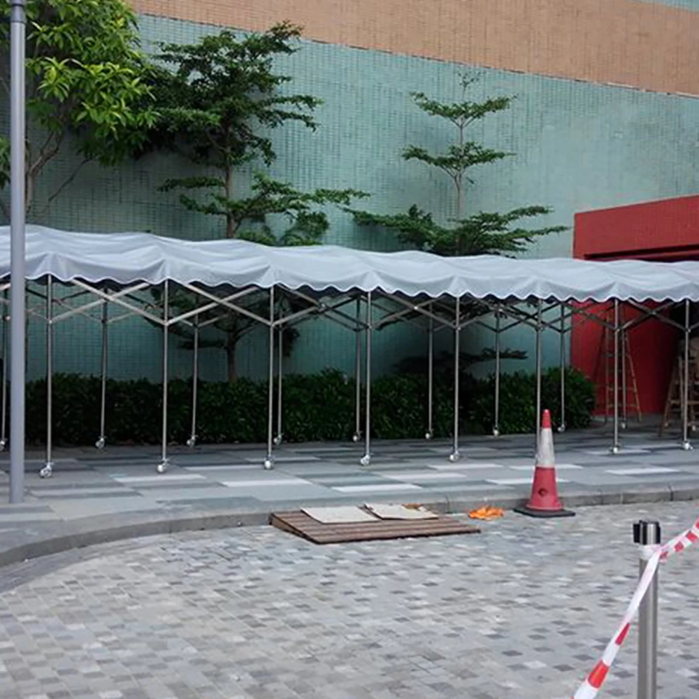 
2017 hot style double PVC-coated folding canopy for sales 