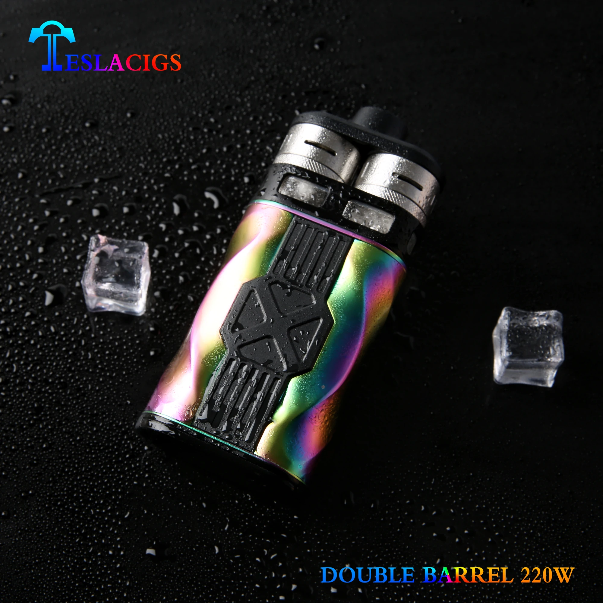 Original e cig box mod Double Barrel 220w best vape from Original Teslacigs