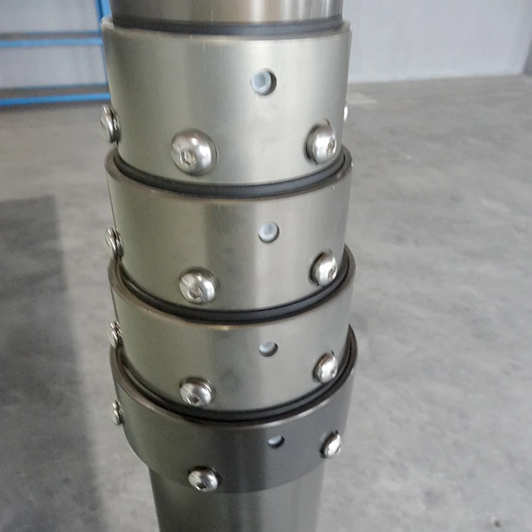 
Pneumatic telescopic lighting antenna pole mast heavy duty trailer mounted 