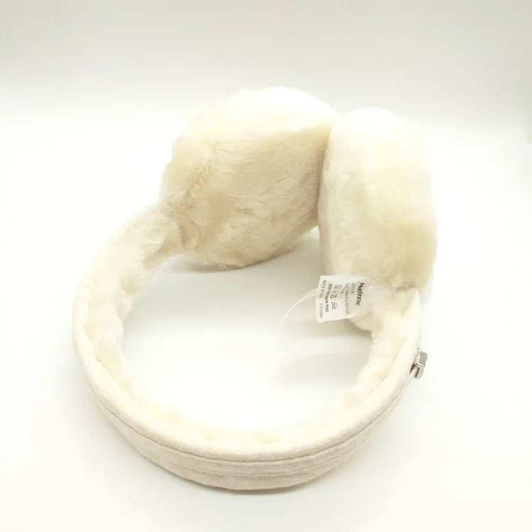 Замшевая ткань под заказ из искусственного меха накладка на уши зимние теплые плюшевые наушники