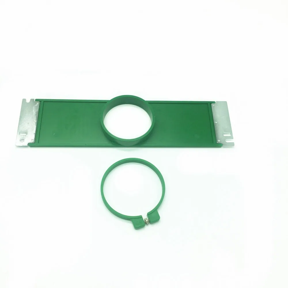 Tajima Green Plastic Embroidery Hoops Frames Brackets 9cm in Size 35.5cm in Length Tubular Frame