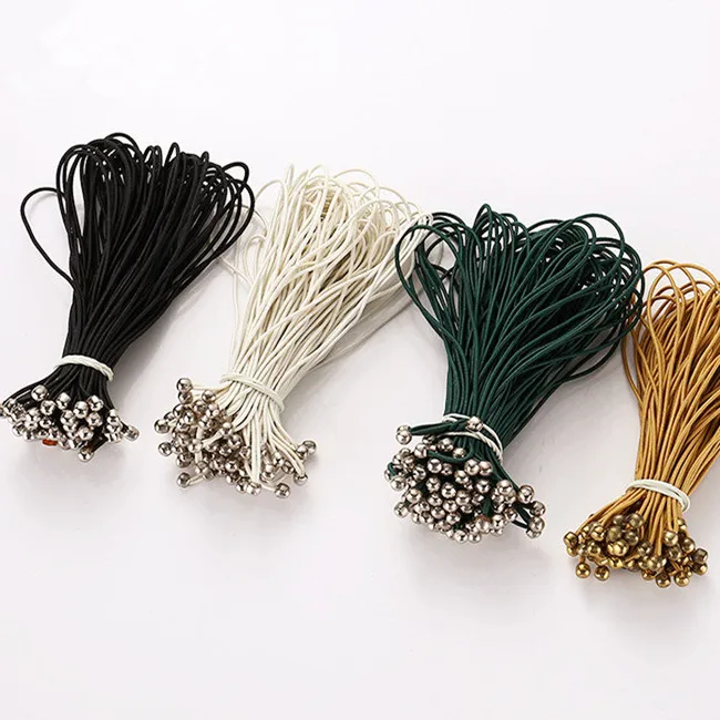 
1mm, 2mm, 2.5mm, 3mm, 4mm, 5mm black elastic rope with metal barbs 