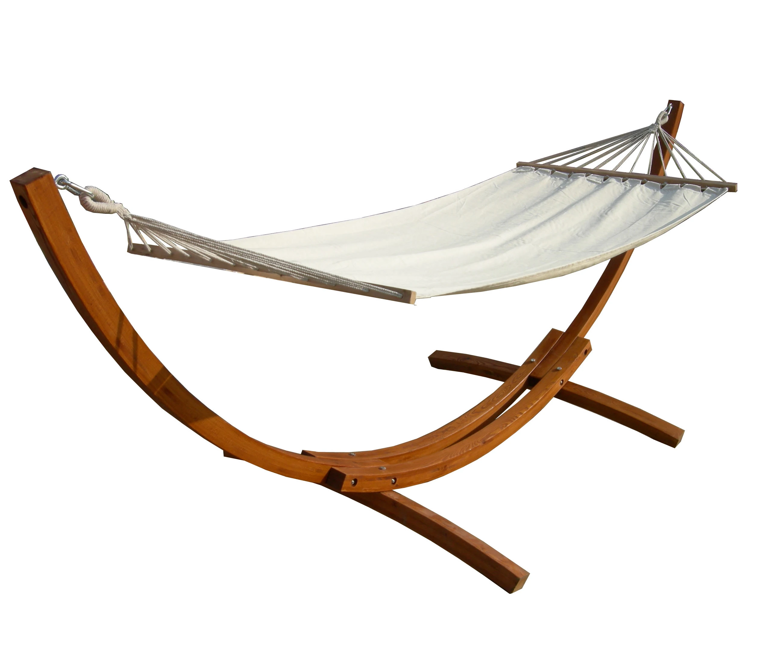 
Swing Hammock Stand Garden Swing Wooden Outdoor Furniture 