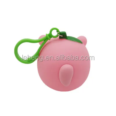 New trends soft plastic pink pig shape pop tongue bleeping toys animal ornament