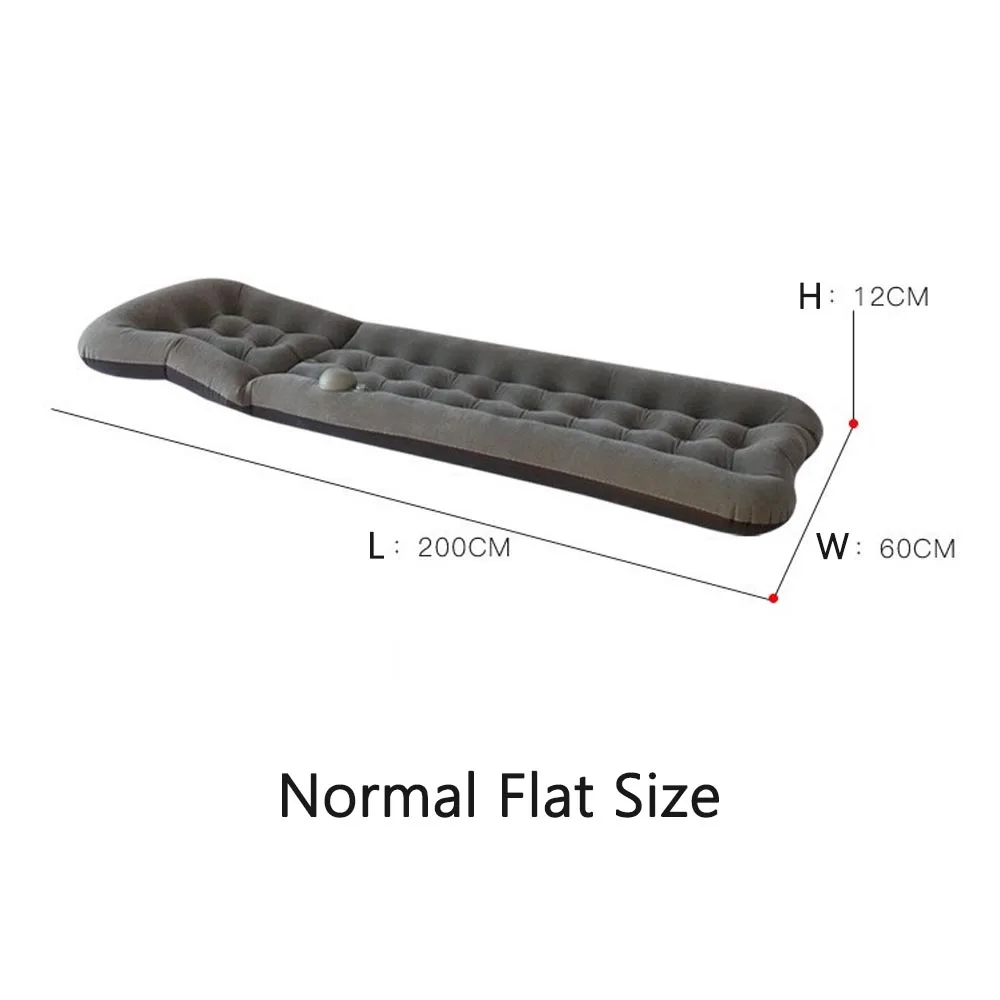 
back support massage mat outdoor relaxing sleeping inflatable air mattress camping mat 