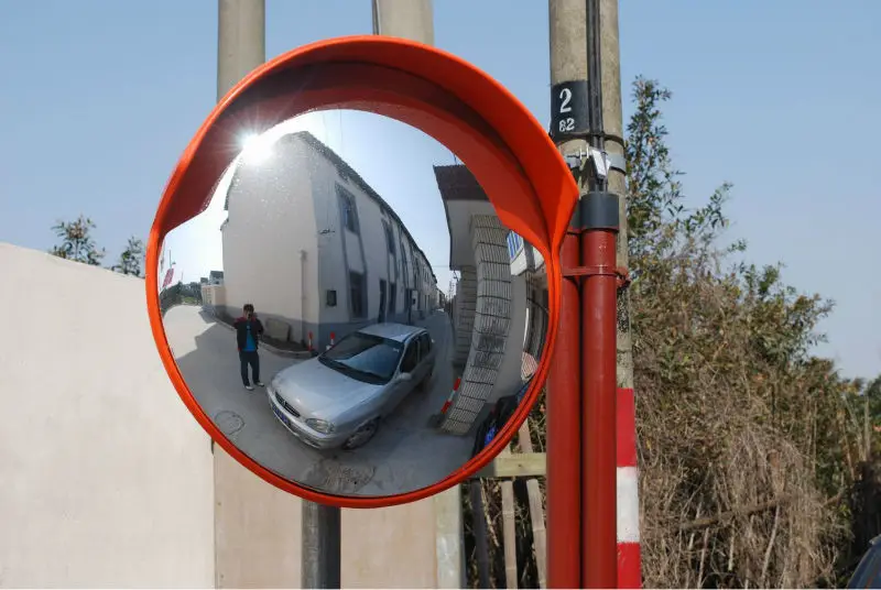 traffic safety half moon convex mirror road reflective mirror