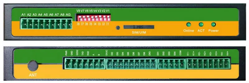 F2464-H3 industrial GSM remote terminal unit rtu