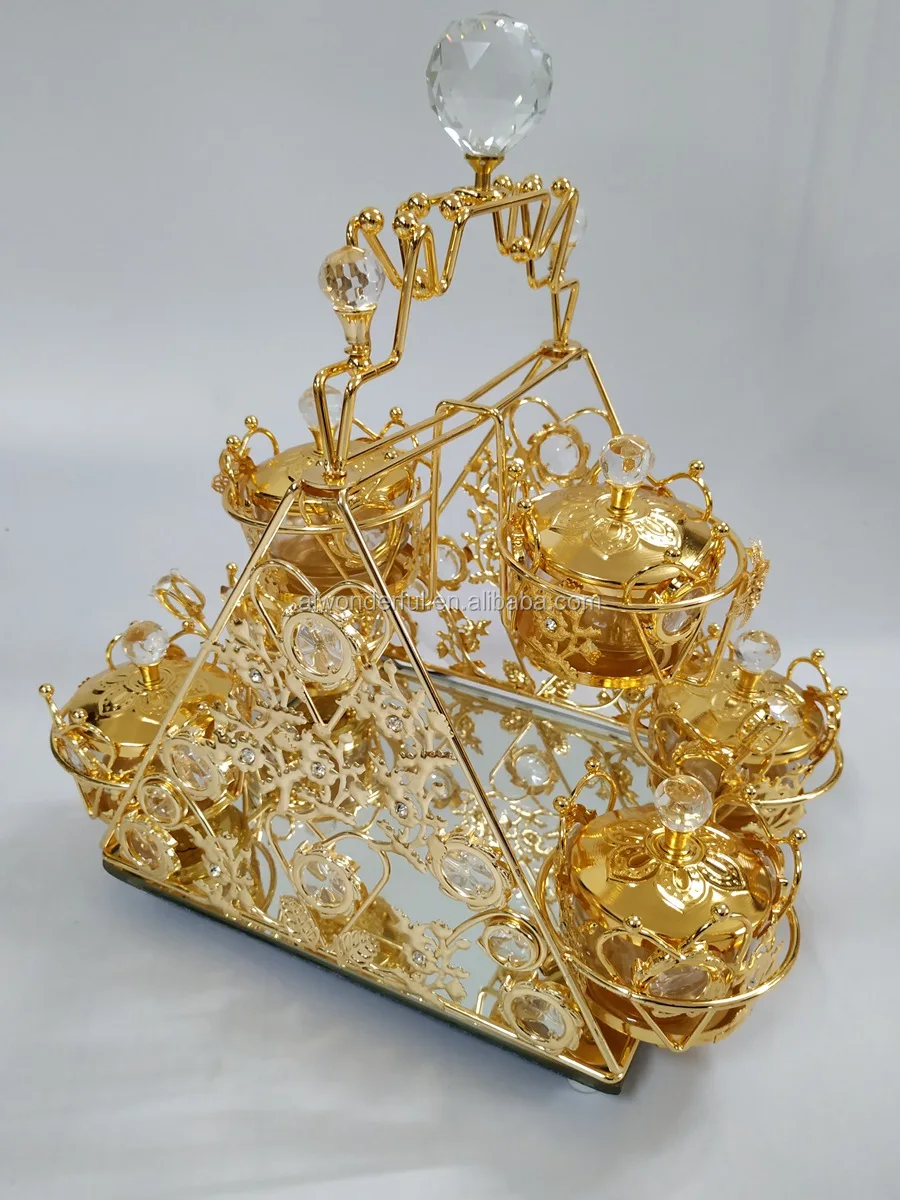 2024 metal wire cup holder with 6 cups