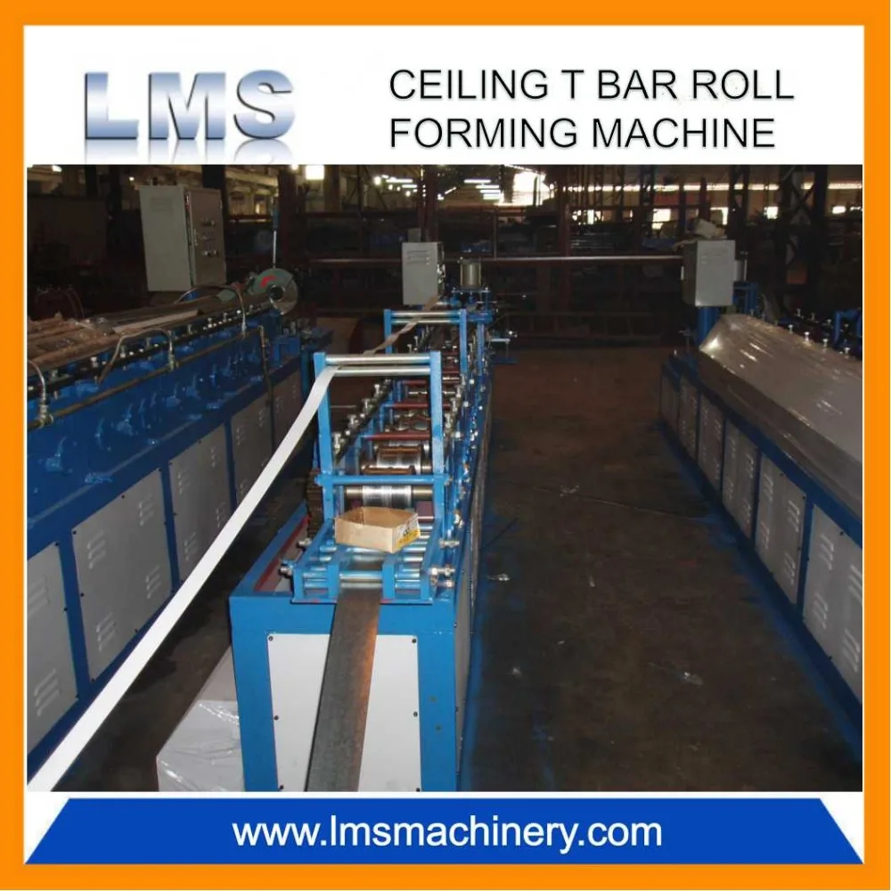 customized suspended ceiling Tee grid roll forming machine