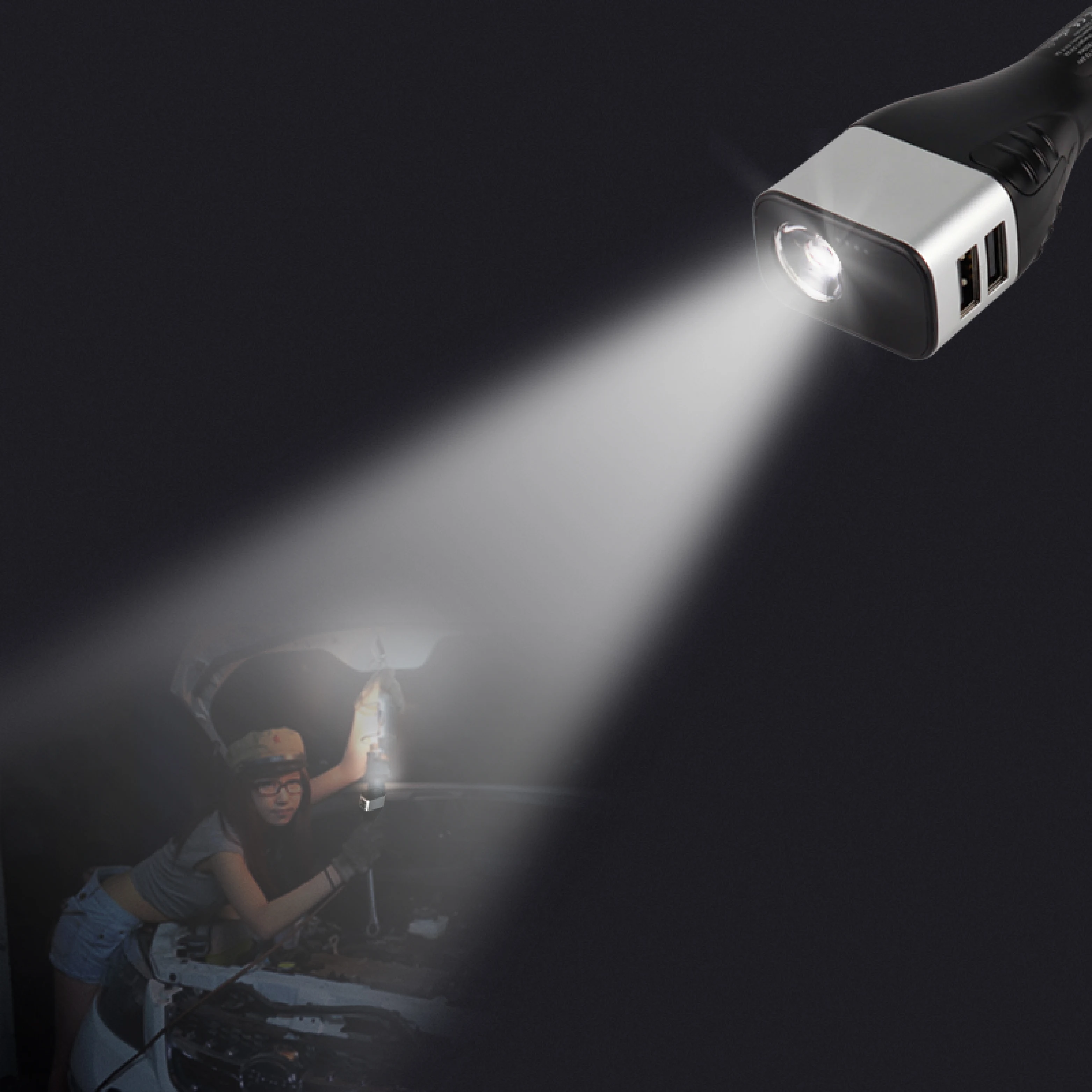 
multifunction cool car gadget with seat belt cutter and hammer 