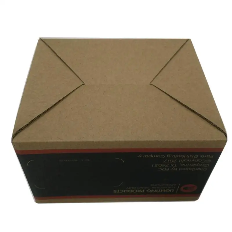 Натуральный коричневый крафт-бумага упаковочная коробка для железа часть на продажу