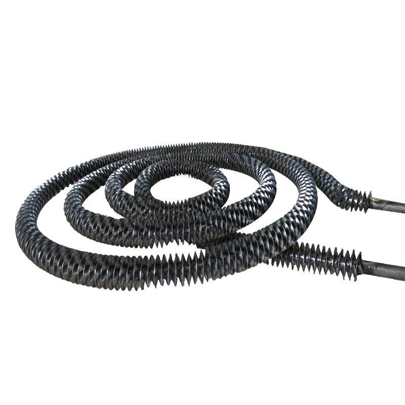 Fin Coil Heating Element Round Shape Finned Heater