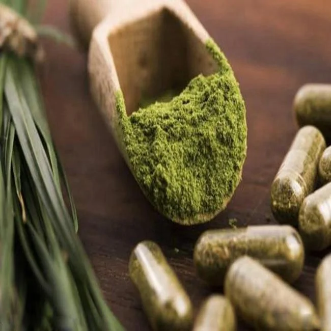 Factory Supply Organic 100% wheat grass juice powder
