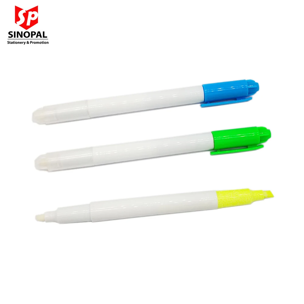2 in 1 dual tips magic erasable highlighter for office and daily life