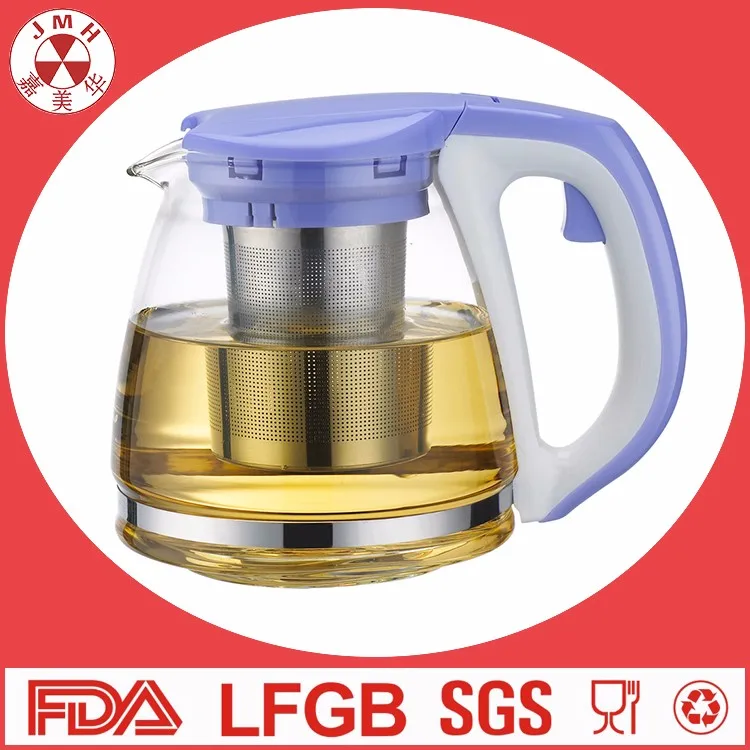 
Free sample high quality moroccan glass tea coffee pot set with infuser 